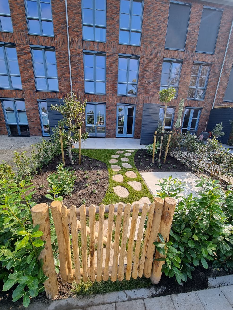 Gerealiseerde buitenruimte van Groene Handjes, projectfoto 160